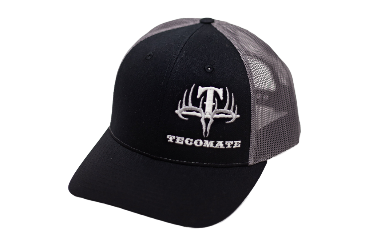 Tecomate Black & Grey Side Logo Cap