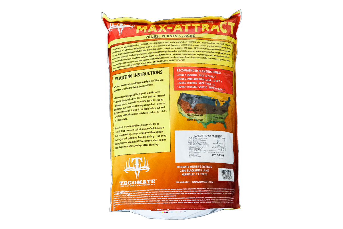 Max-Attract — Deer & Turkey Food Plot Seed