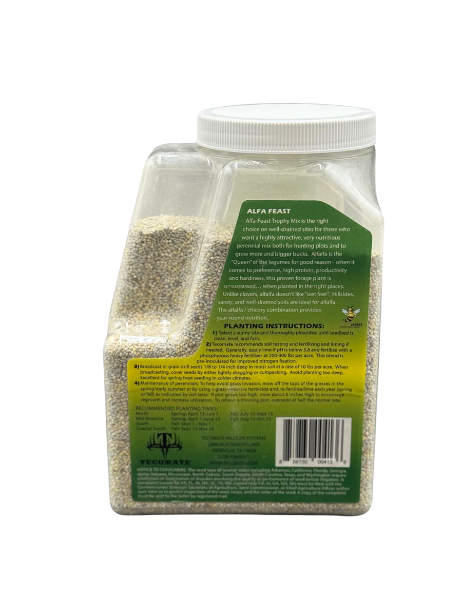Deer Food Plot Seed — Alfa-Feast Trophy Mix – Tecomate